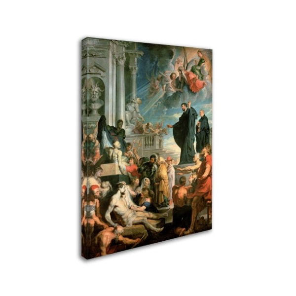 Peter Paul Rubens 'The Miracles Of St Francis Xavier' Canvas Art,18x24